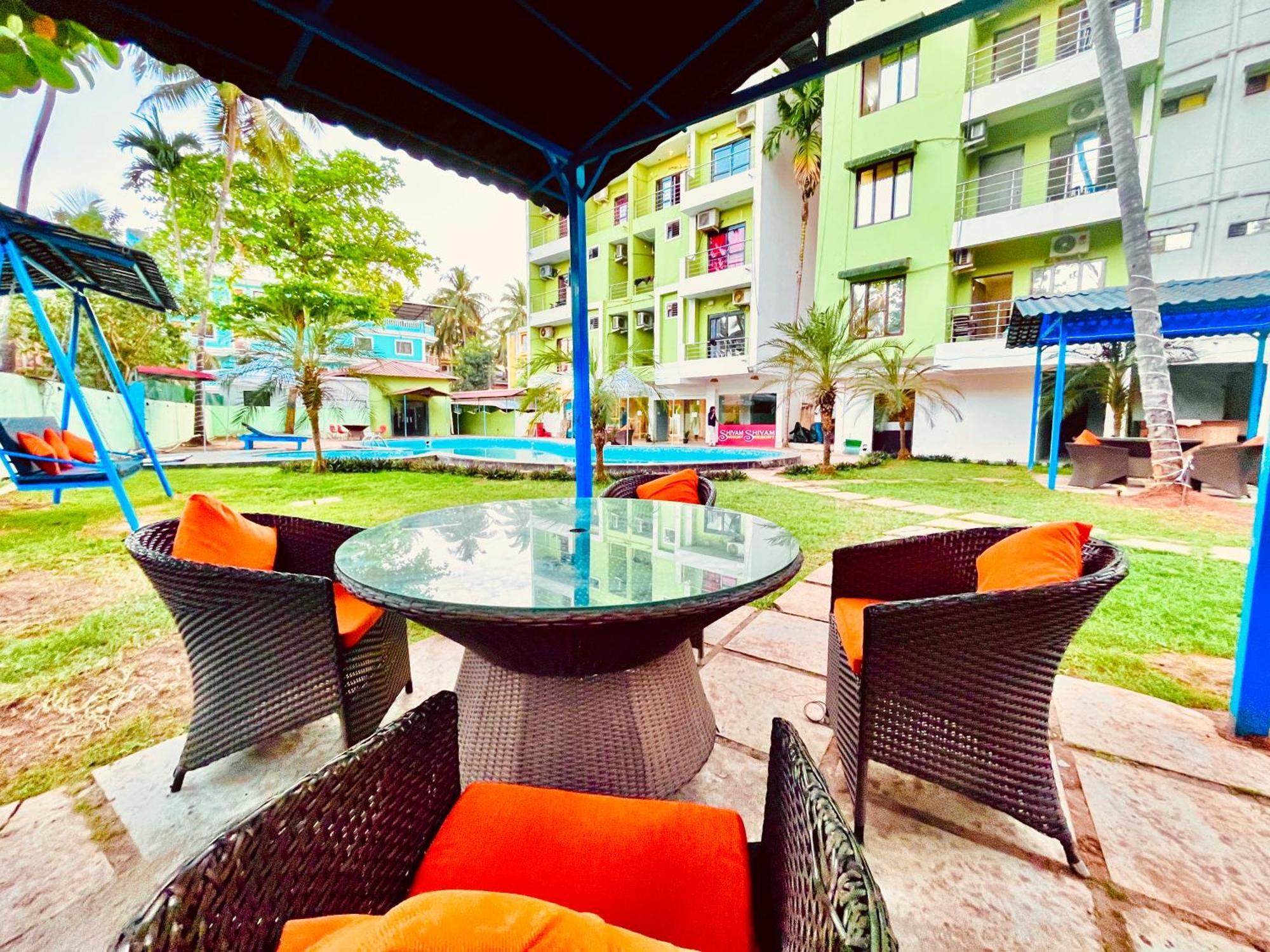 The Calagute Beach Resort By Shivam Resort 1 Km From Beach 칸돌림 외부 사진