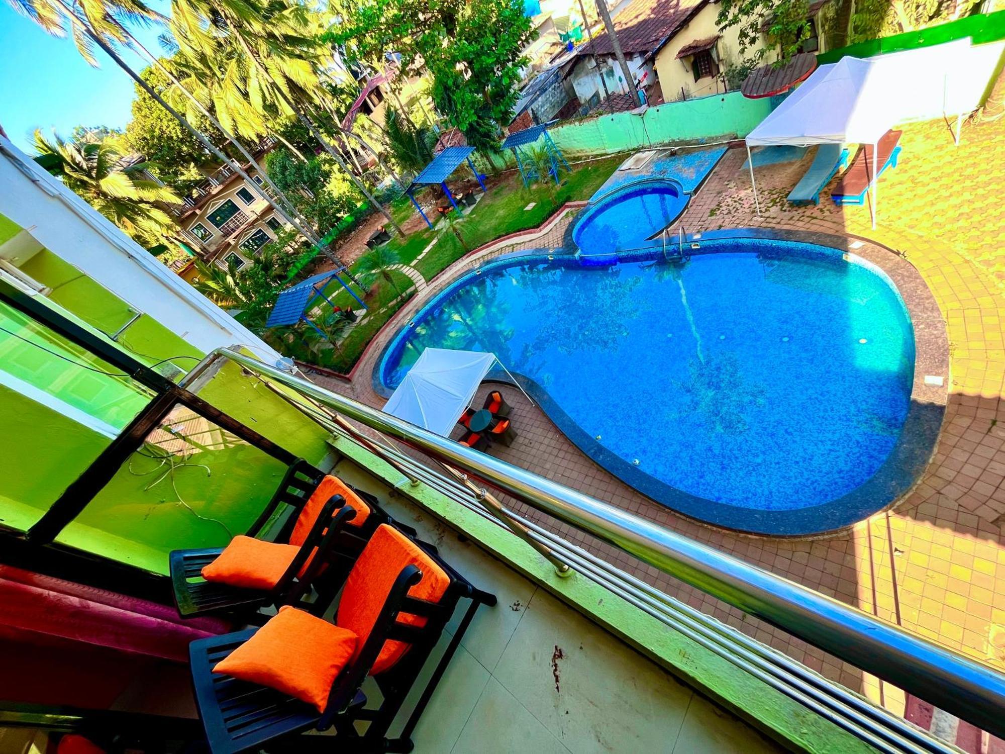 The Calagute Beach Resort By Shivam Resort 1 Km From Beach 칸돌림 외부 사진