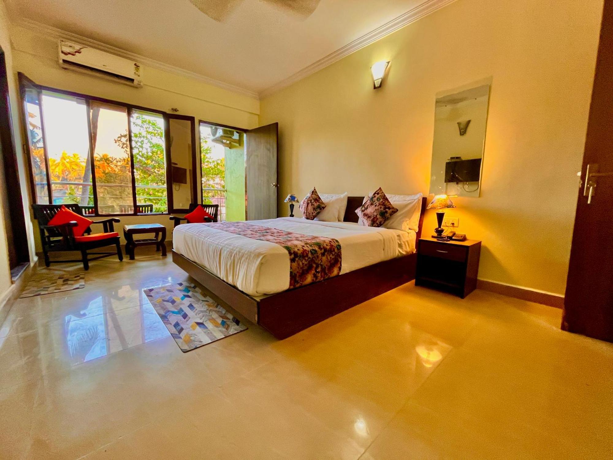 The Calagute Beach Resort By Shivam Resort 1 Km From Beach 칸돌림 외부 사진
