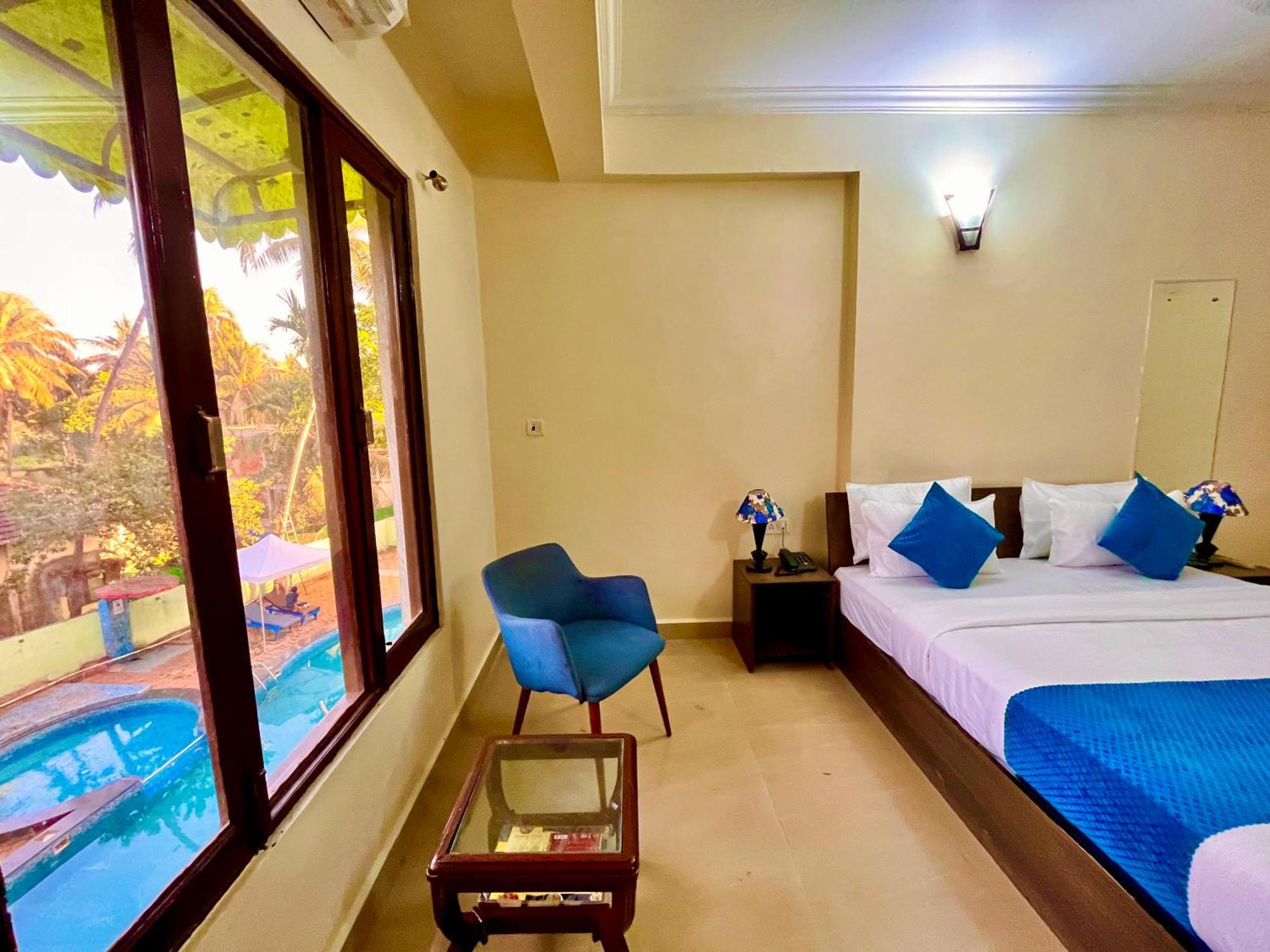 The Calagute Beach Resort By Shivam Resort 1 Km From Beach 칸돌림 외부 사진
